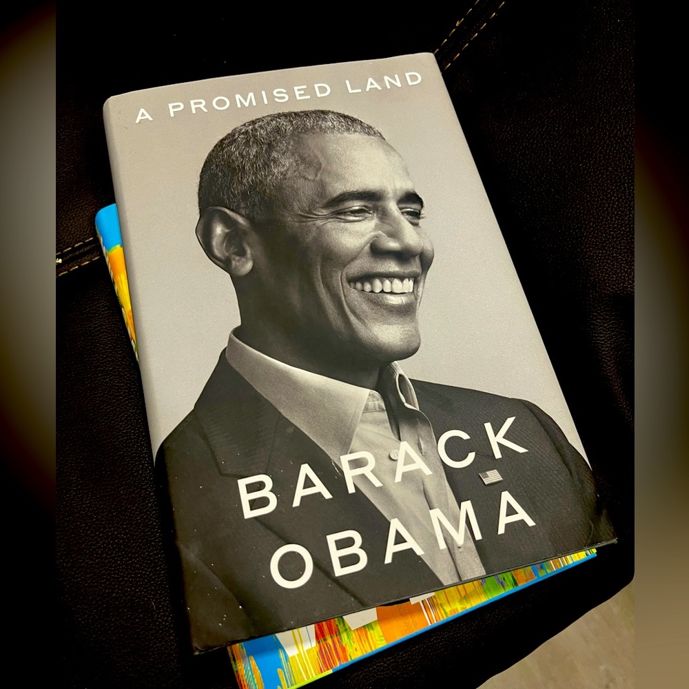 A Promised Land Hardcover Book